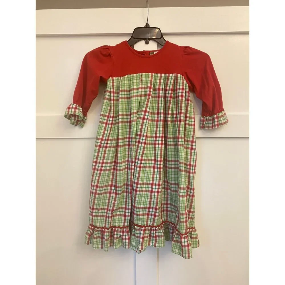 Banana Split Christmas Nightgown girls size 8/10‎